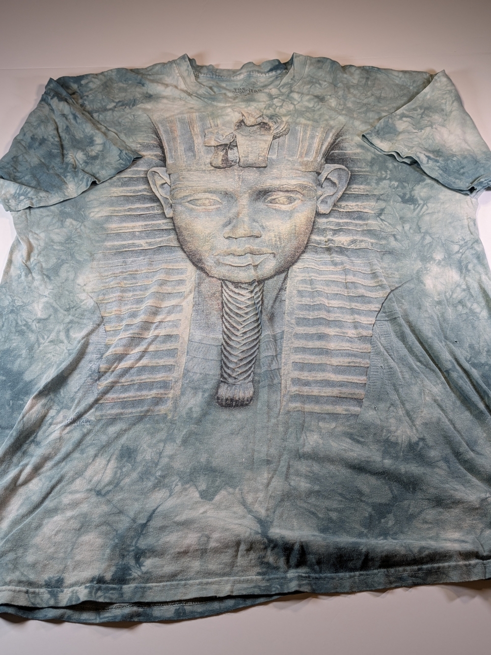 Vintage The Mountain King Tut T Shirt Big Face Pharaoh 2XL